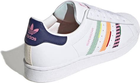 adidas wit oranje donkerblauw|adidas Originals SUPERSTAR UNISEX .